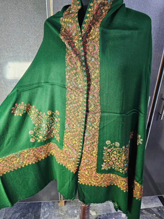 Kashmiri Hand-Made Mini/Half Shawl