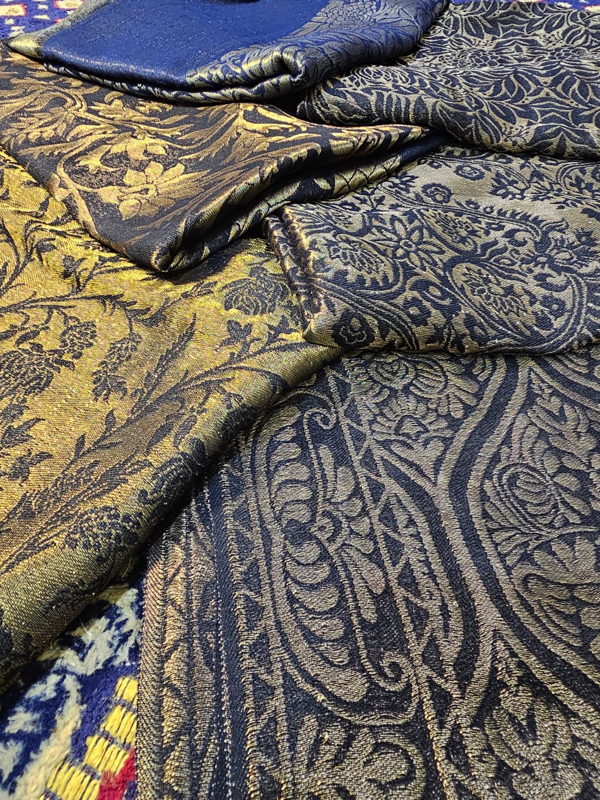 Moonlight reversible shawl