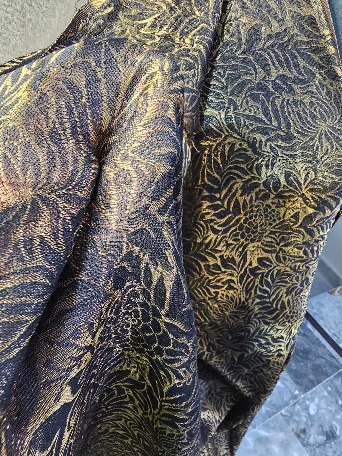 Moonlight reversible shawl