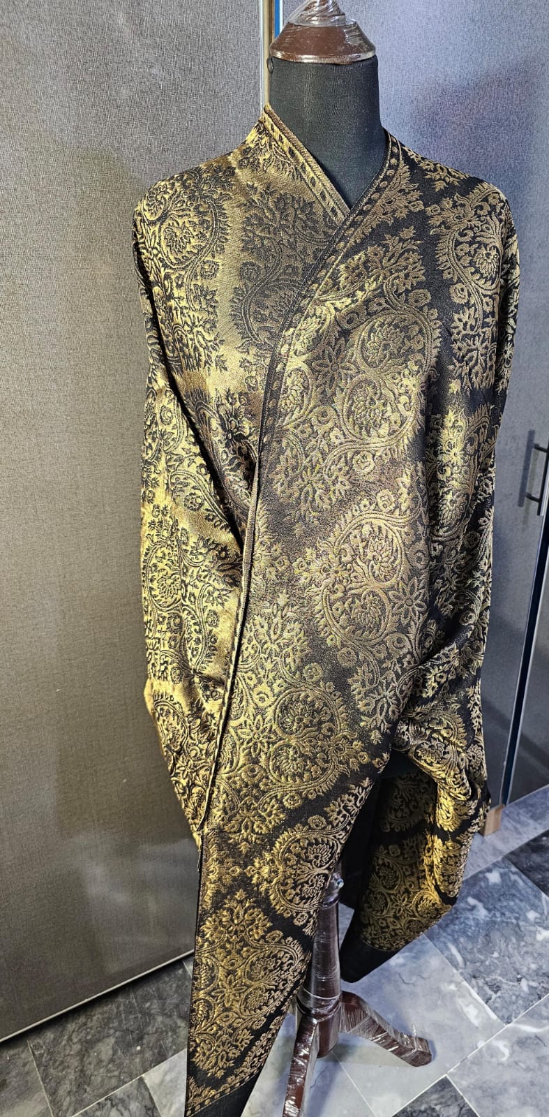 Moonlight reversible shawl