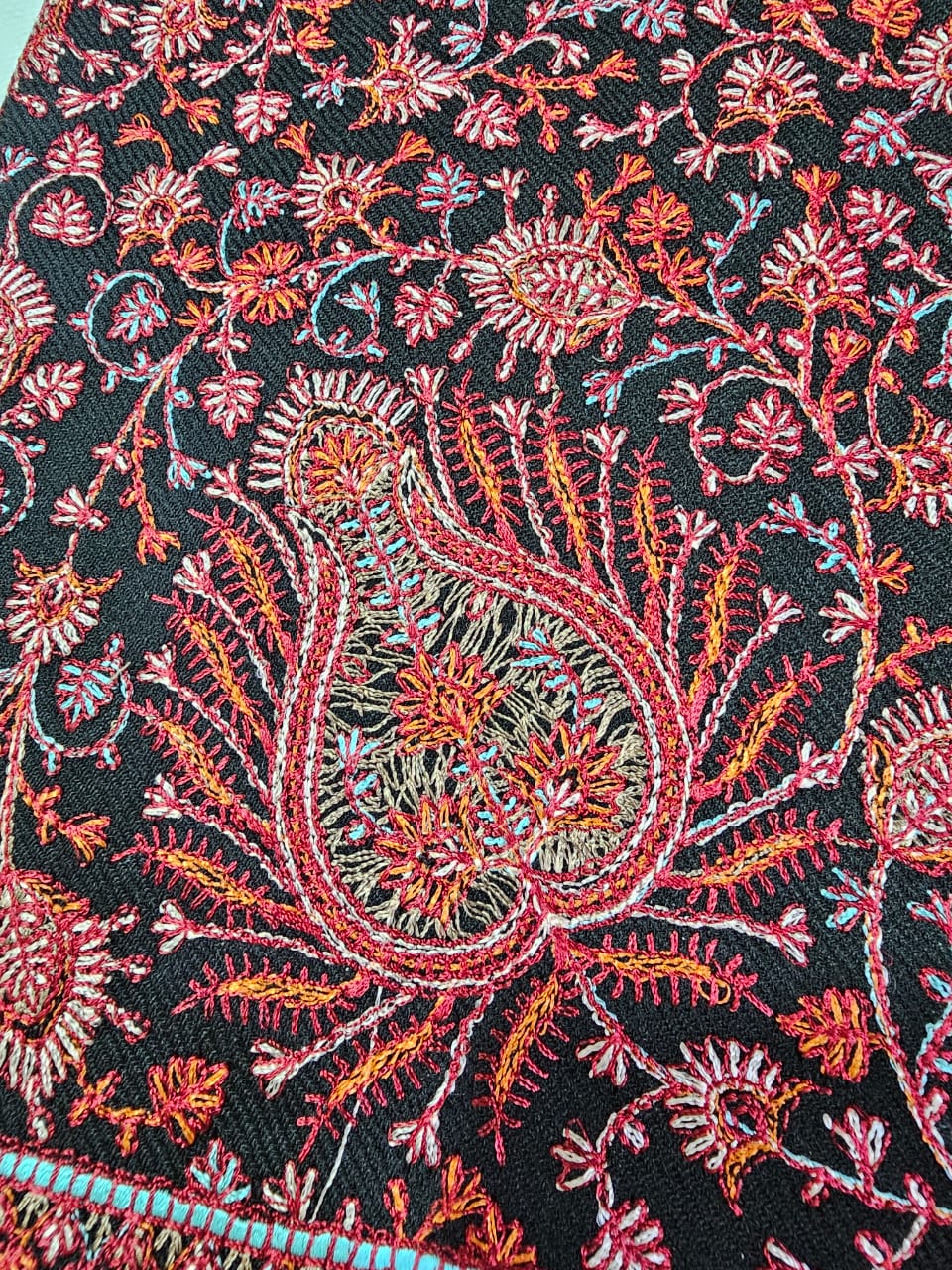Paper machi Untitiched 3pc Pashmina suits