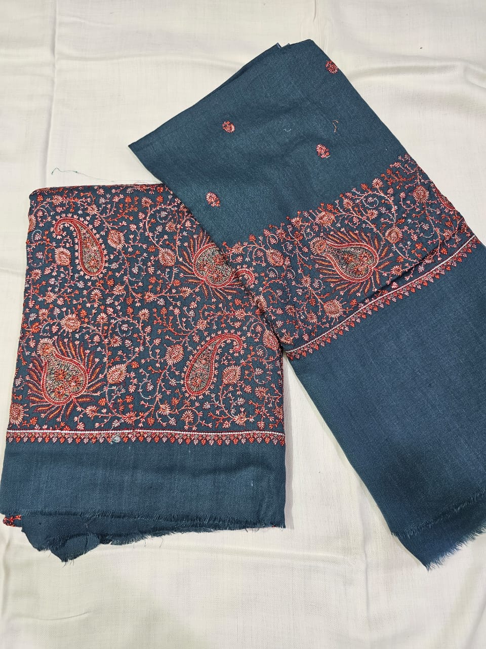 Paper machi Untitiched 3pc Pashmina suits