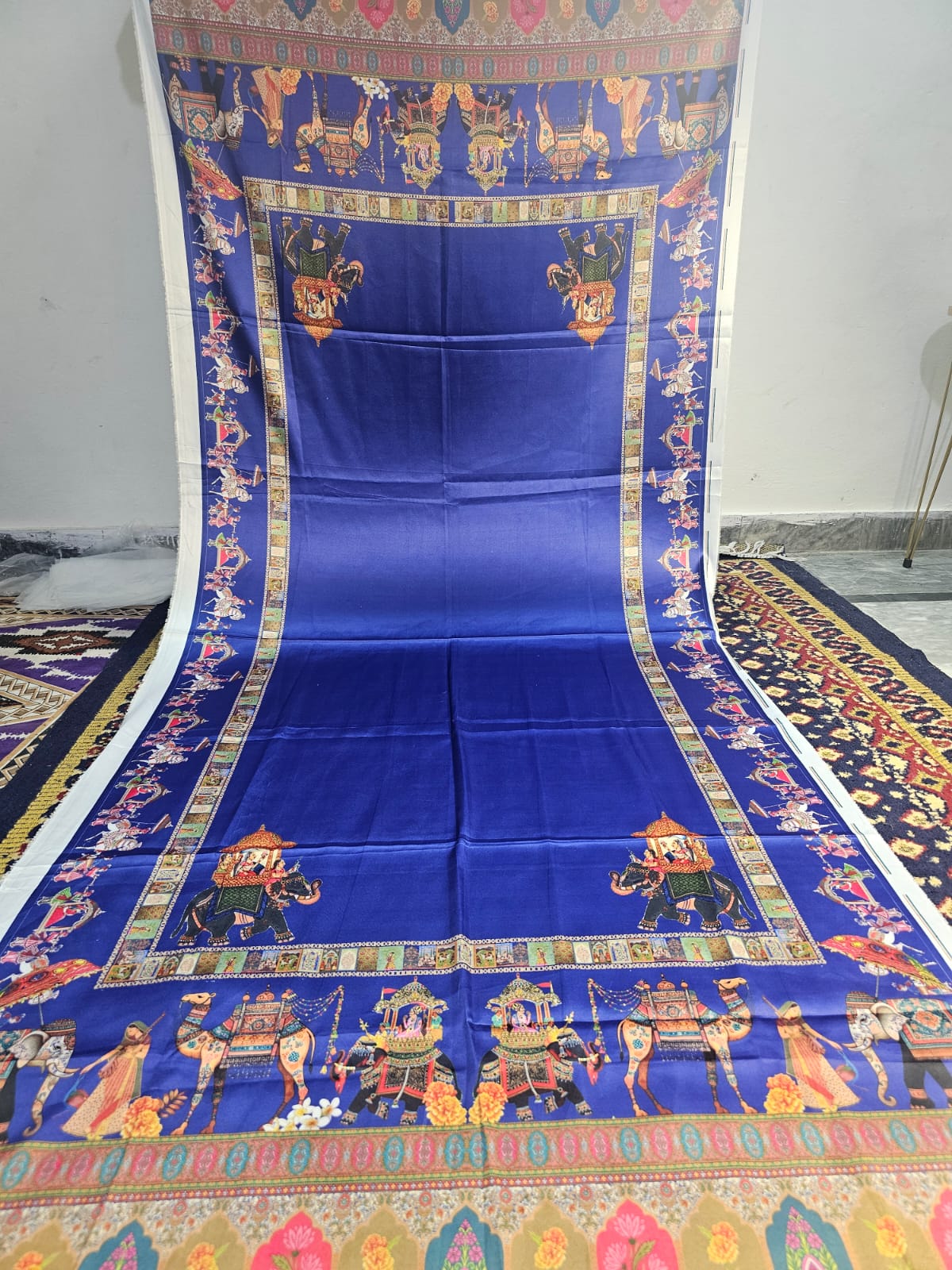 Shikargah and Darbari silk dubata
