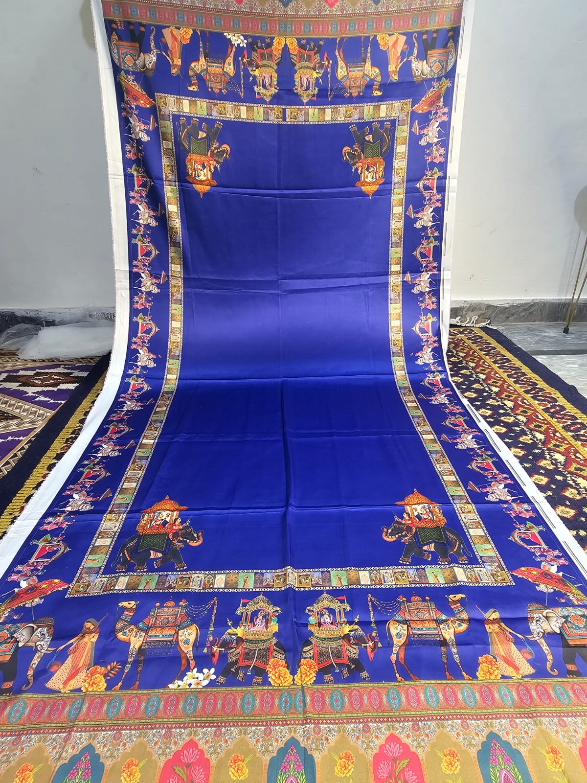 Shikargah and Darbari silk dubata
