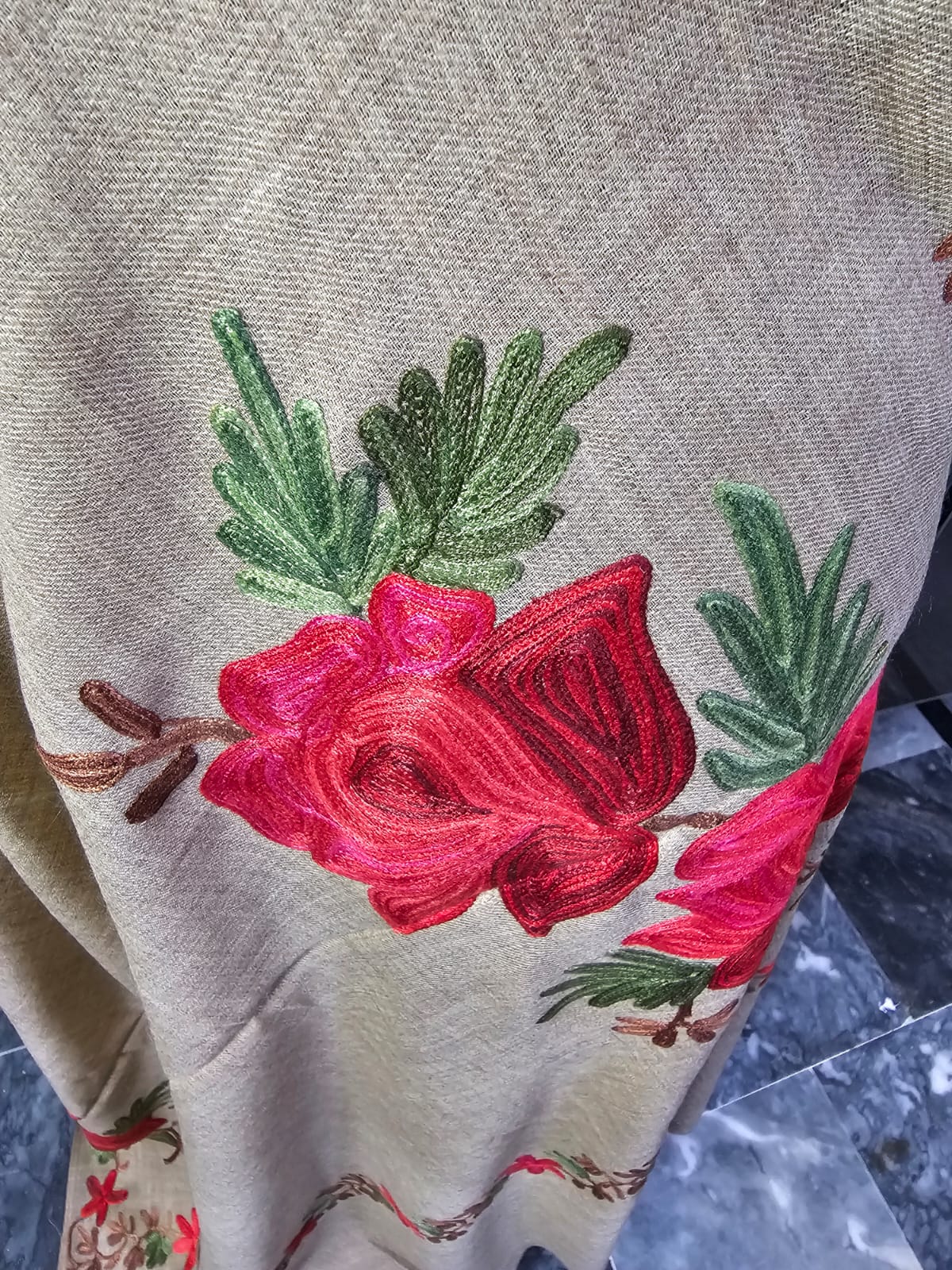 Gulabkar Big Shawl