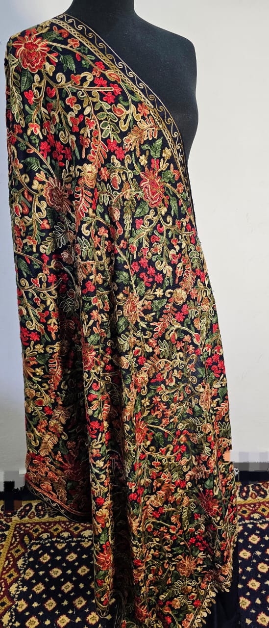 Gulabkar (Aari)Big Shawl