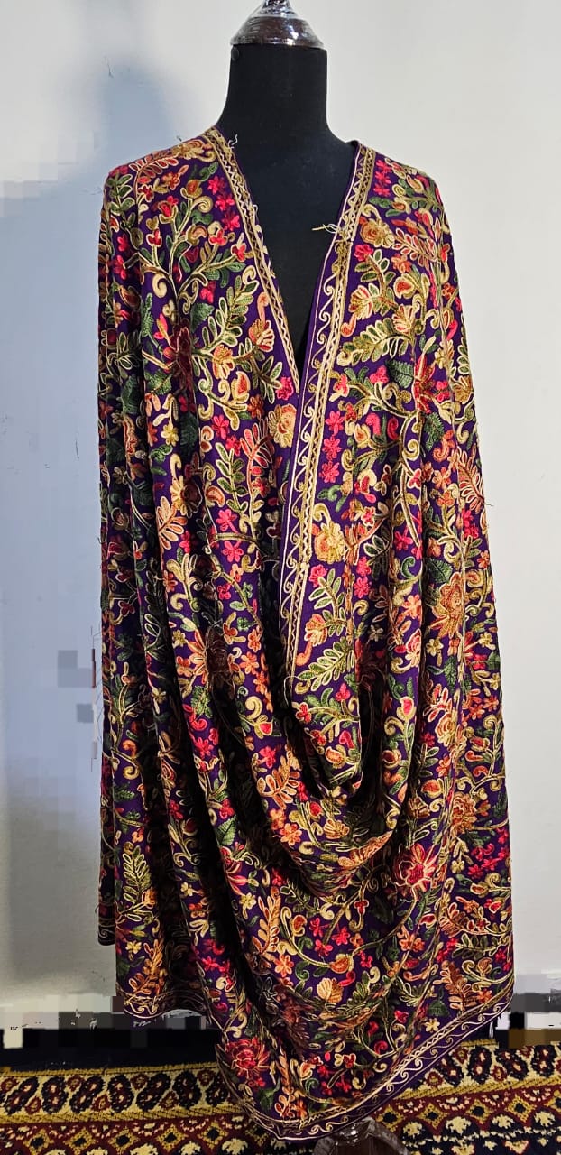 Gulabkar (Aari)Big Shawl