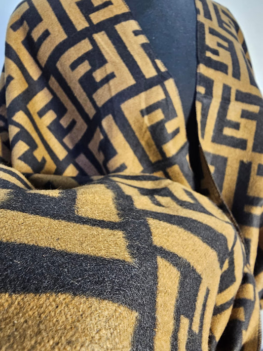 Fendi Reversible Mini Shawl