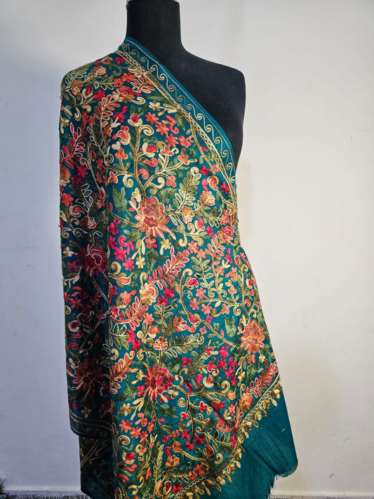 Gulabkar (Aari) Mini Shawl