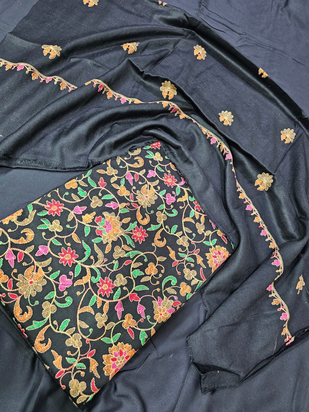 Paper Machi Unstitched 3pc Pashmina Suits