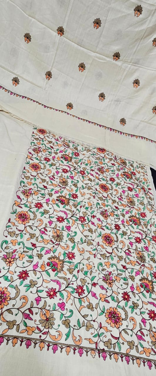 Paper Machi Unstitched 3pc Pashmina Suits