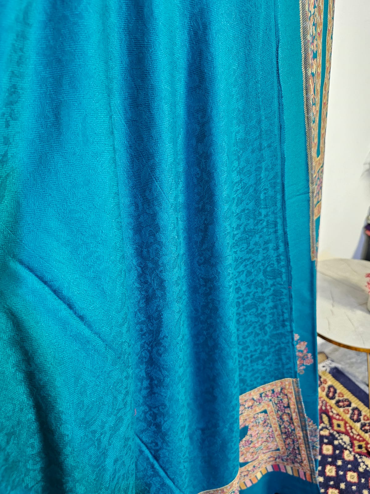 Kani Unstitched Pashmina 3pc Suit