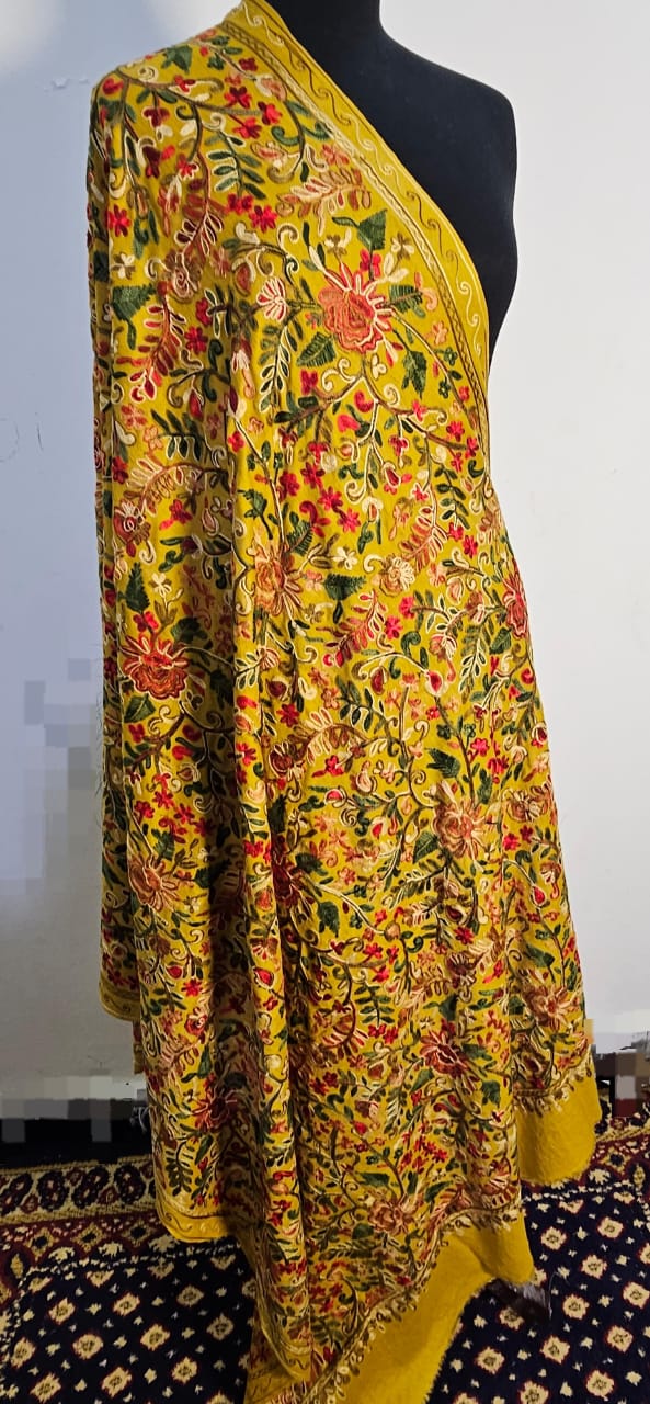 Gulabkar (Aari)Big Shawl