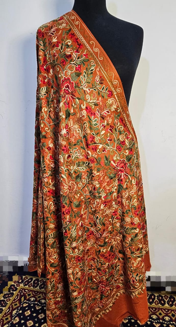 Gulabkar (Aari)Big Shawl