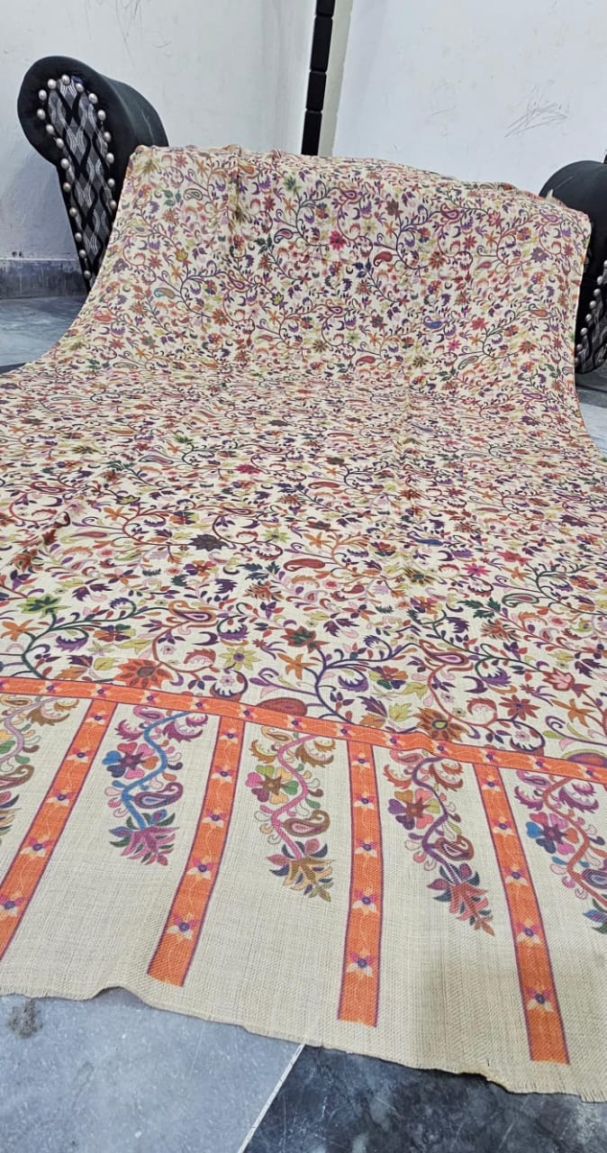 Printed kalamkar bigshawl