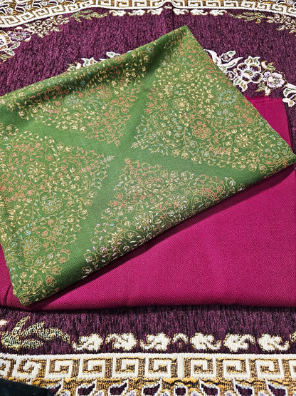 Pashmina 3pc Unstitched Kashmiri Suits