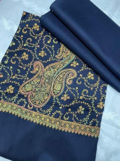 3pc Unstitched Kashmiri Suits