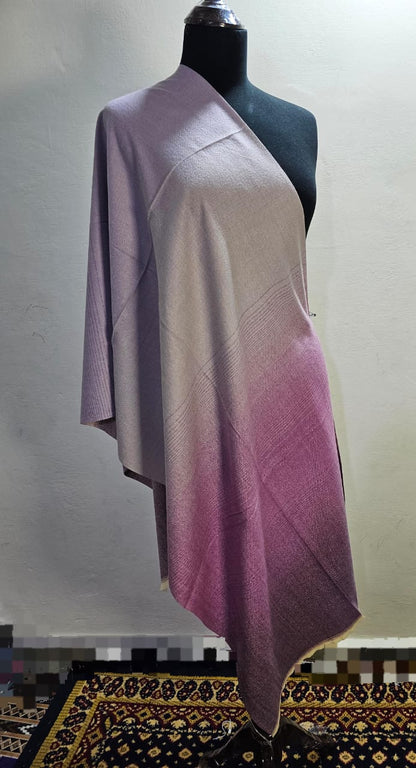 Multi Tone Wool Mini Shawl