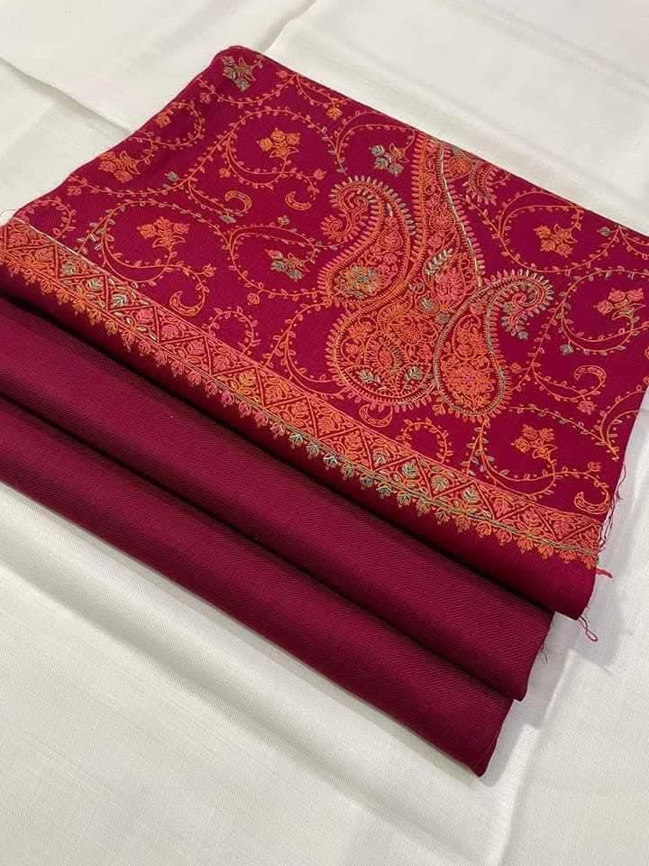 3pc Unstitched Kashmiri Suits