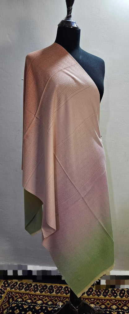 Multi Tone Wool Mini Shawl