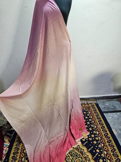 Multi Tone Wool Big Shawl