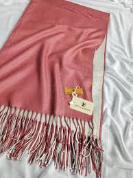 Double Tone Wool Big Shawl