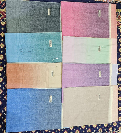 Multi Tone Wool Big Shawl