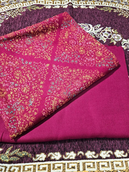 Pashmina 3pc Unstitched Kashmiri Suits