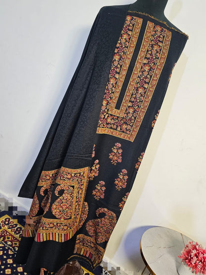 Kani Unstitched Pashmina 3pc Suit