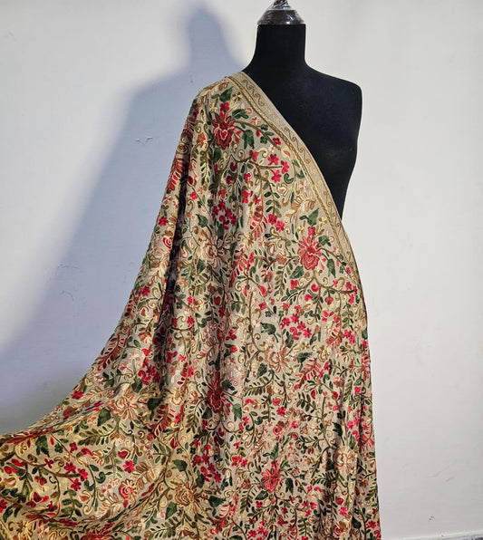Gulabkar (Aari)Big Shawl