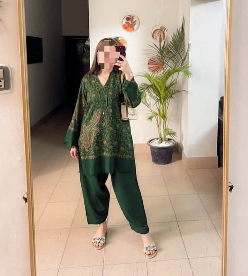 3pc Unstitched Kashmiri Suits