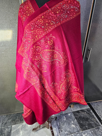 Kashmiri Hand-Made Mini/Half Shawl