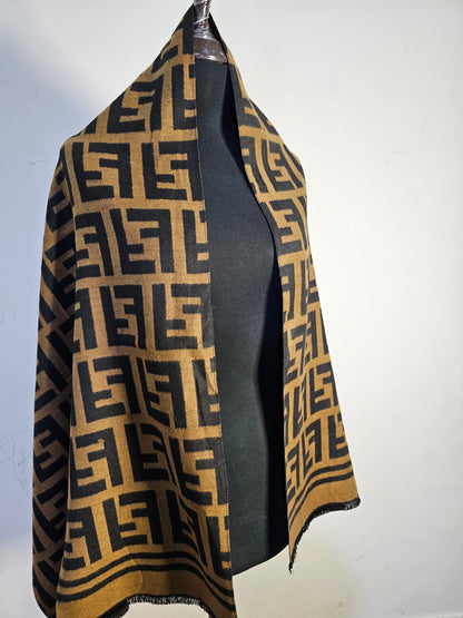 Fendi Reversible Mini Shawl