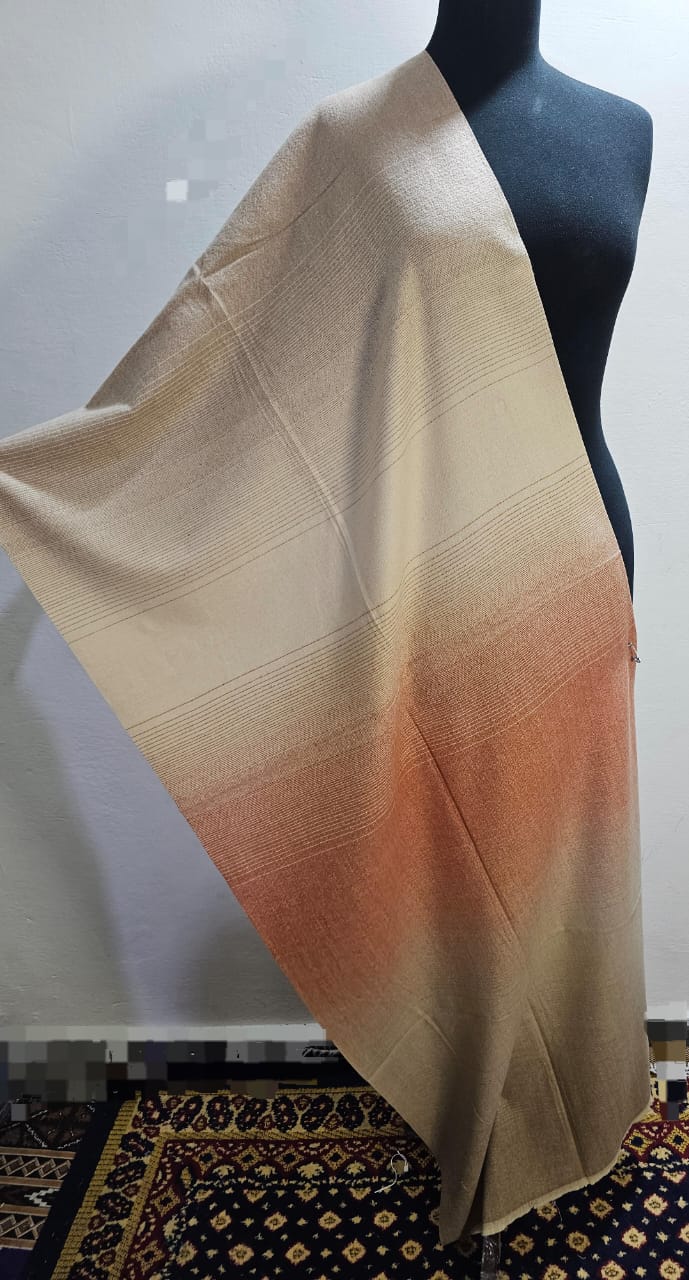 Multi Tone Wool Mini Shawl