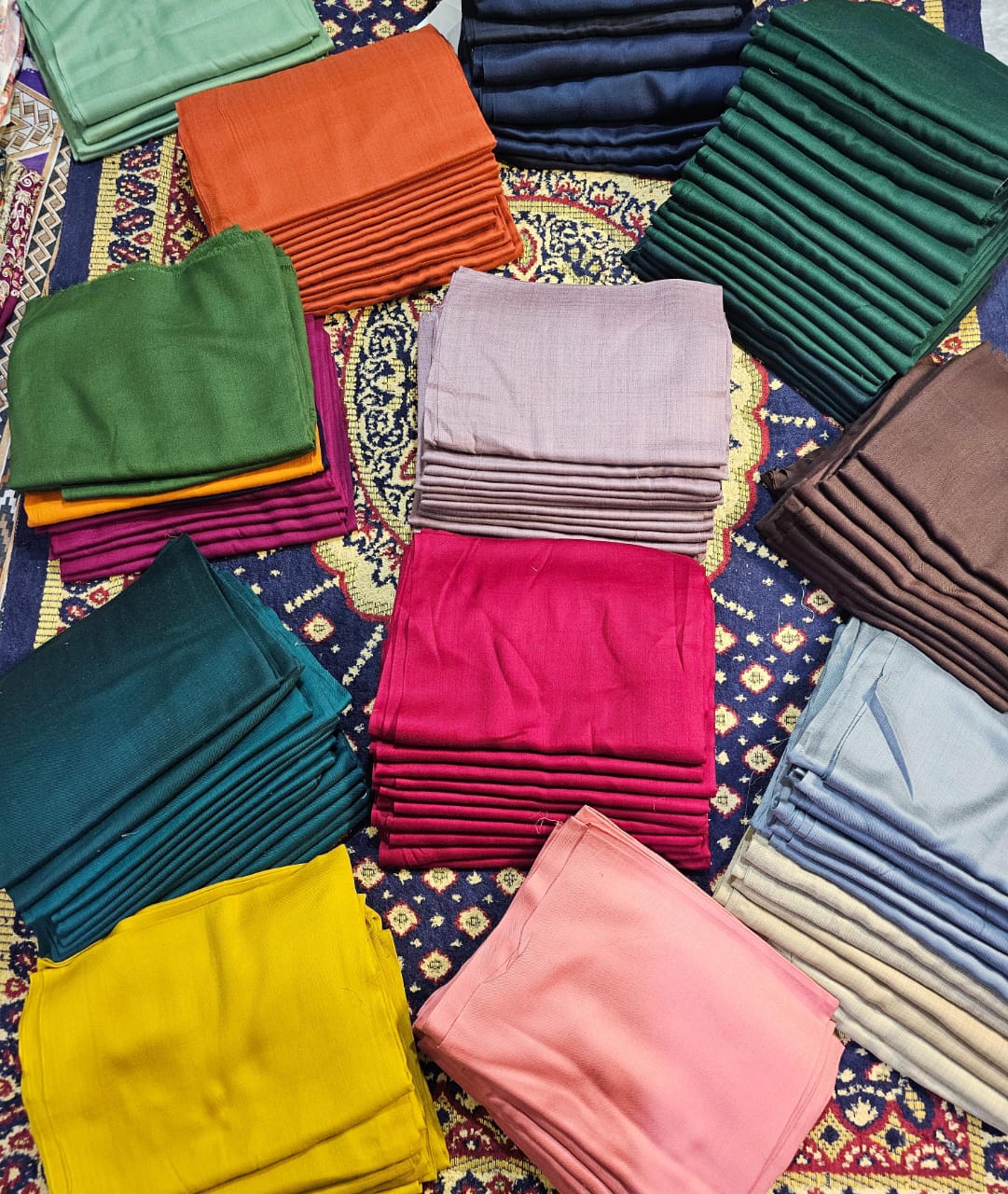 2pcs Pashmina Plain