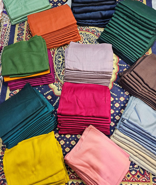 2pcs Pashmina Plain