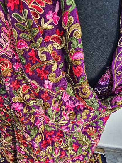 Gulabkar (Aari)Big Shawl