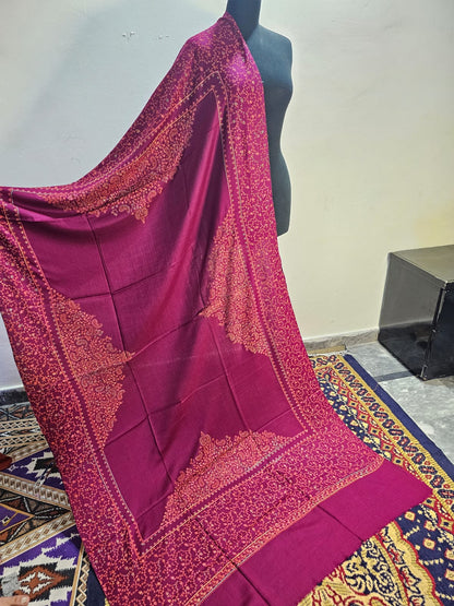 Kashmiri Hand-Made Shawl (Taj Design)