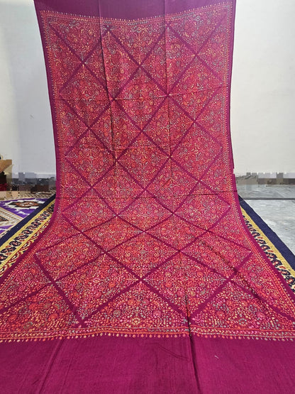 Kashmiri Hand-Made Shawl (Jaal Design)