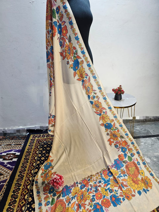 Printed kalamkar bigshawl