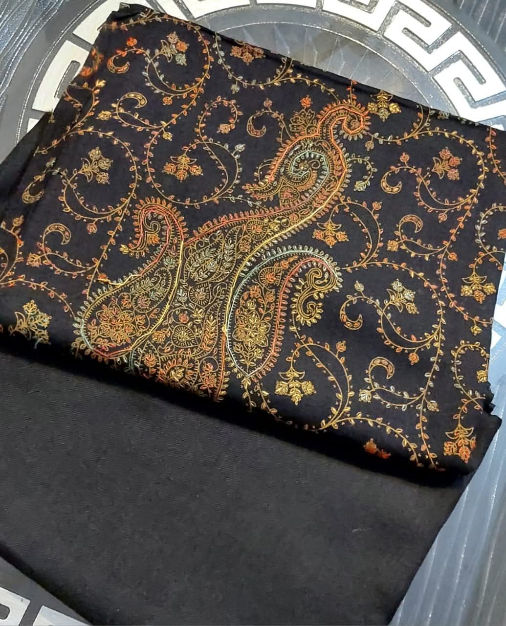 3pc Unstitched Kashmiri Suits