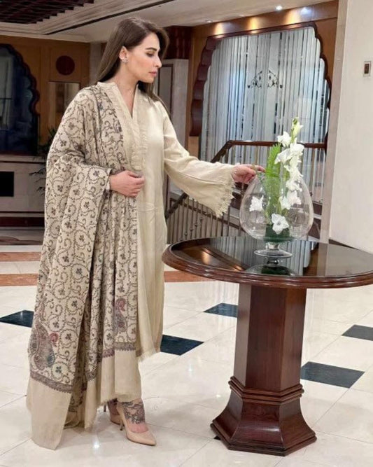 3pc Unstitched Kashmiri Suits