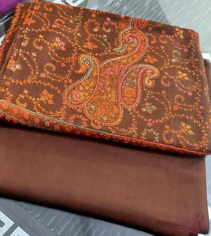 3pc Unstitched Kashmiri Suits