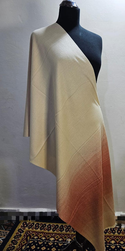 Multi Tone Wool Mini Shawl