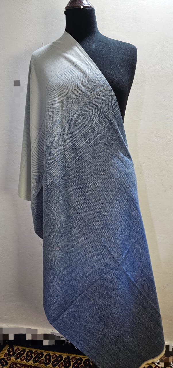 Multi Tone Wool Mini Shawl