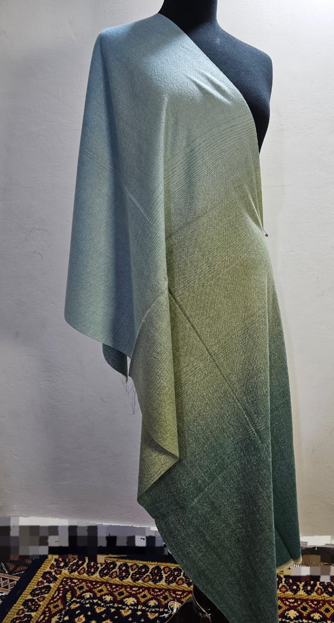 Multi Tone Wool Mini Shawl