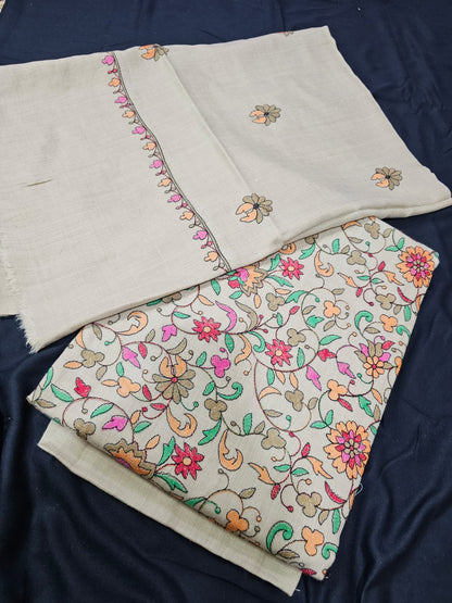 Paper Machi Unstitched 3pc Pashmina Suits