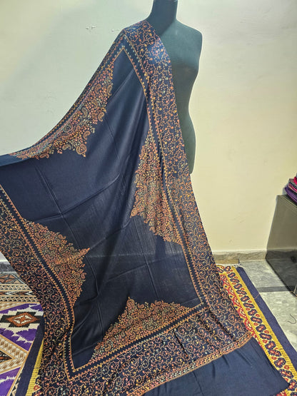 Kashmiri Hand-Made Shawl (Taj Design)