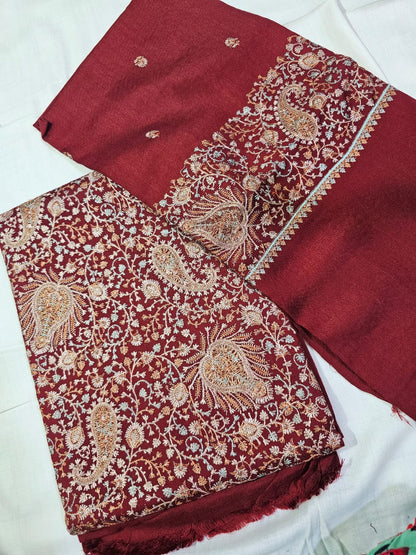 Paper machi Untitiched 3pc Pashmina suits