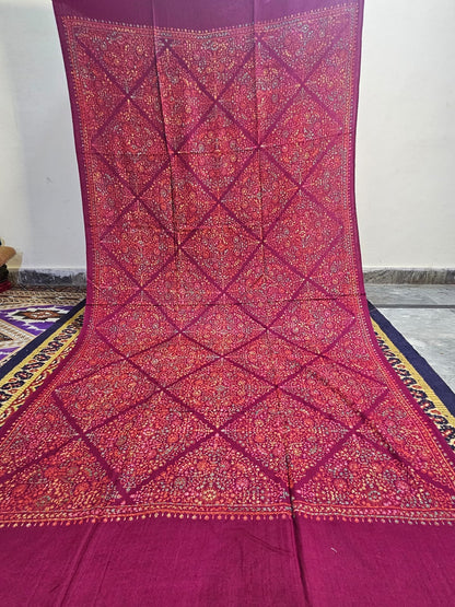 Kashmiri Hand-Made Shawl (Jaal Design)